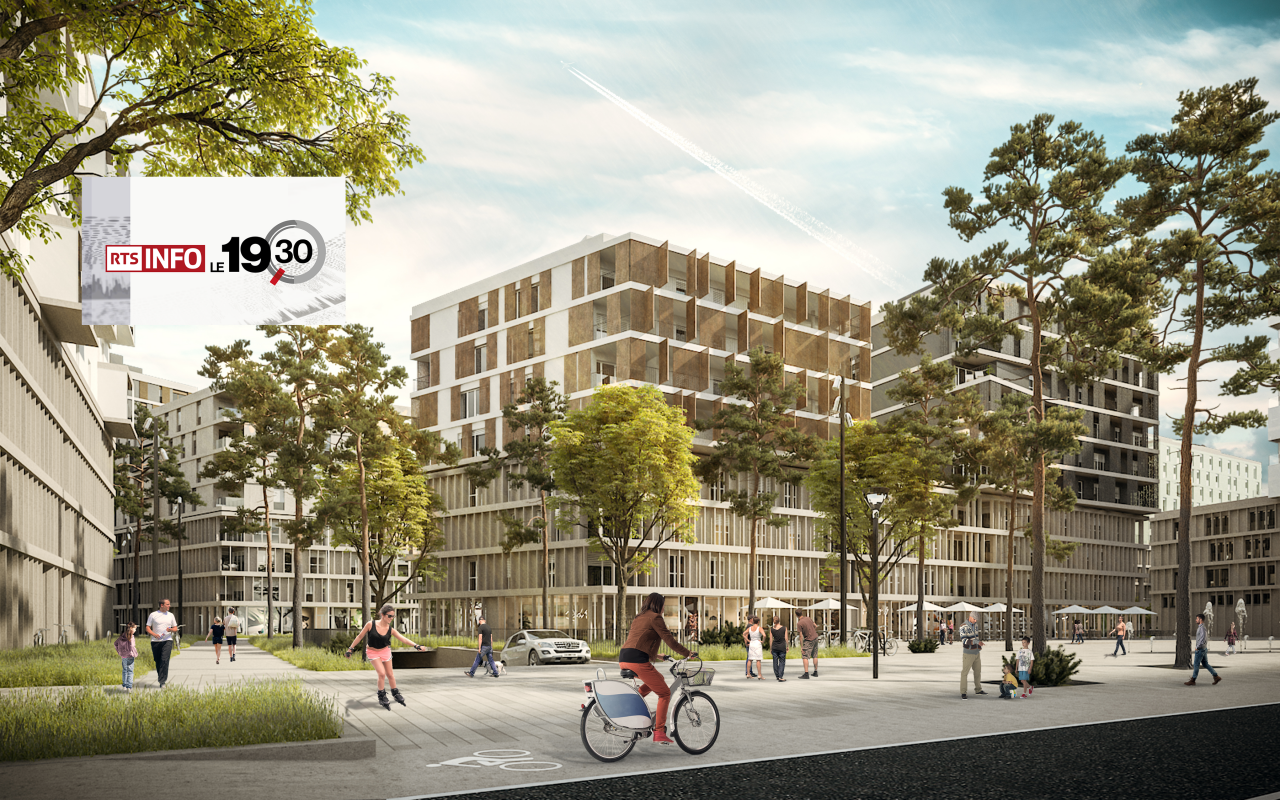 EVOLUTION+ /Quartier de l'Etang s'invite au 19h30 de la RTS