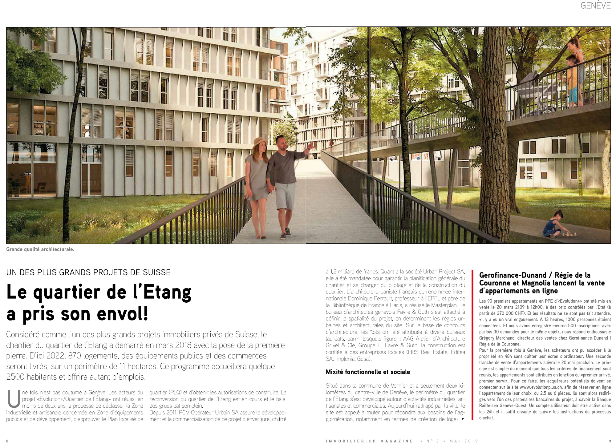 Le quartier de l'Etang a pris son envol - page 1